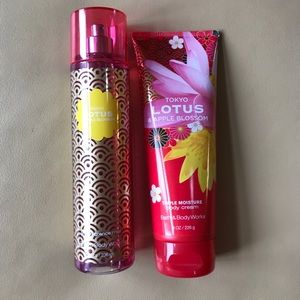 Tokyo Lotus and Apple Blossom Perfume & Lotion